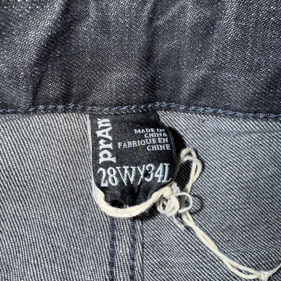 Prana Jeans Mens 28x34 Blue Straight Denim Organic Cotton Pants Stretch Comfort - Picture 4 of 12